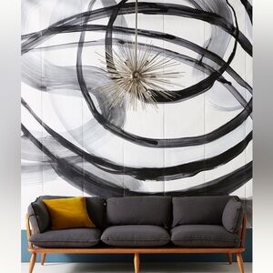 Anthropologie Chelsea Abstract Mural Wallpaper